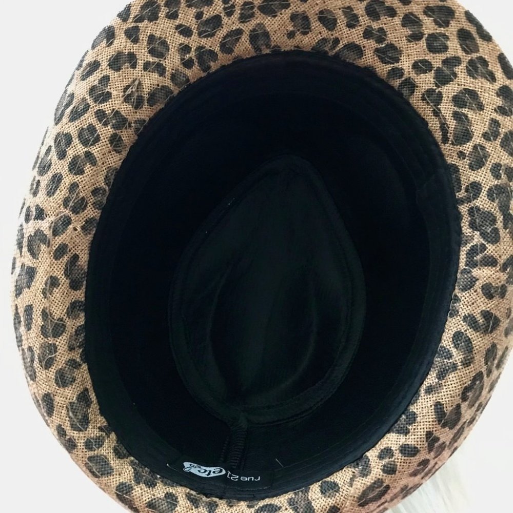 🌈Leopard Print Fedora - Picture 4 of 4